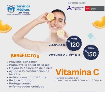 Aplicacion de Vitamina C